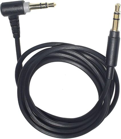 كابل صوت بديل لسماعات الرأس WH-1000XM5 WH-1000xm3 متوافق مع سماعات Sony MDR-10R / MDR-100ABN / MDR-1A / MDR-XB950B1 / MDR-1000X / MDR-1ADAC/WH-1000XM4 - أسود in Kuwait