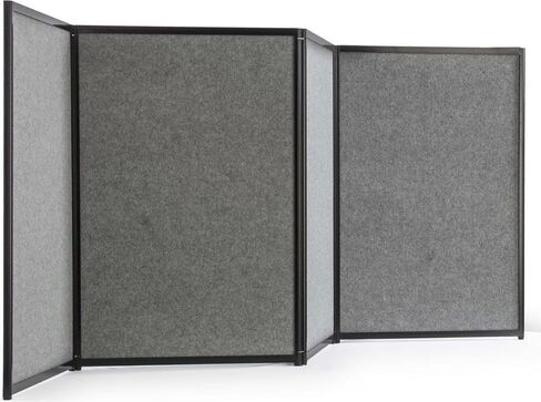 Trade Show Presentation Board, 4 Panels Fit 8-Foot Table, Double Sided, Choose with or Without Lights in Saudi Arabia