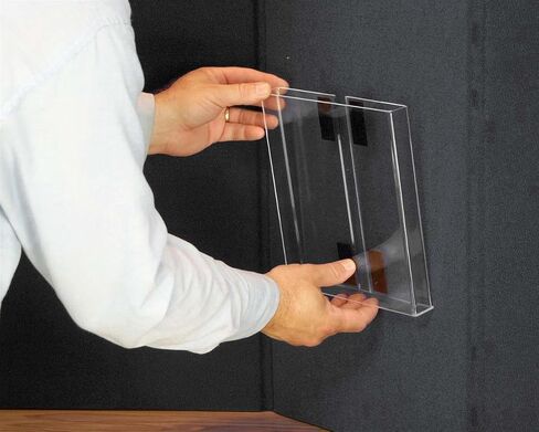 Trade Show Presentation Board, 4 Panels Fit 8-Foot Table, Double Sided, Choose with or Without Lights in Saudi Arabia