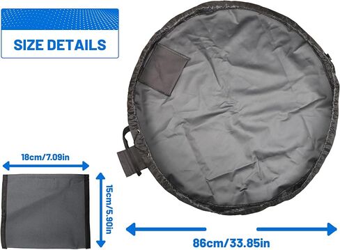 Rainleaf Wetsuit Changing Mat,Surf Changing Mat,Waterproof Wetsuit Bag with Shoulder and Handle Strap for Surfing Beach Swim Outdoor Sports in Kuwait
