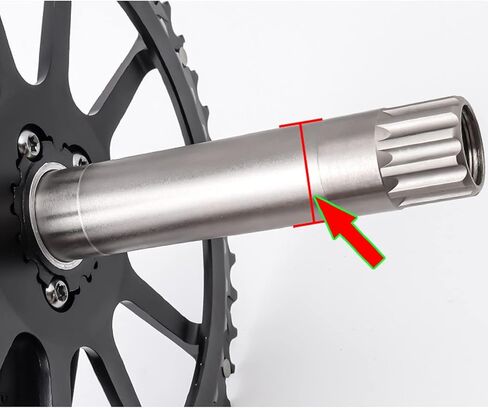 Yundxi 5 Pieces Bike Bottom Bracket Gasket Crank Washer Aluminum Alloy Bicycle Flywheel Hub Washer Spacer Diameter 24mm/29mm/30mm in Saudi Arabia