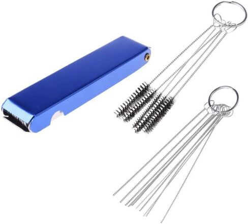 3 Pcs Jet Cleaner Brushes Carburetor Jet Cleaning Kits Paint Spray Gun Cleaners Cleaning Needles Torch Tip Cleaner Sets Chainsaw Cleaning Tools in Saudi Arabia