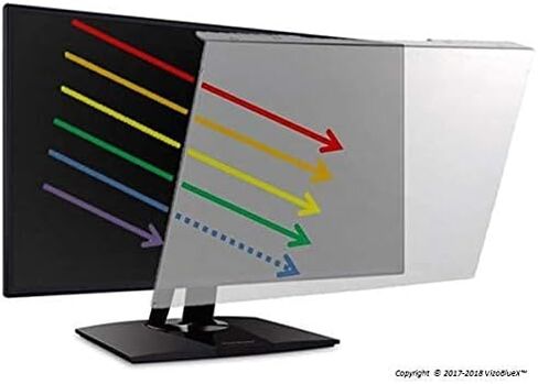 شاشة مضادة للضوء الأزرق مقاس 32 بوصة/واقي شاشة تلفزيون ولوحة حماية من الأضرار (28.5 × 17.1 بوصة) مرشح يحجب الأشعة فوق البنفسجية والضوء الأزرق من 380 إلى 495 نانومتر. يناسب شاشات LCD وOLED وQLED HDTV in Kuwait