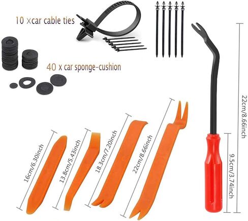 HTOMT 675pcs الوفير التجنيب مقاطع مقاطع السيارات البلاستيكية 16 الأحجام الأكثر شعبية المسامير دفع دبابيس السيارات السحابات الحاجز كليب الباب لوحة تقليم كليب عدة لتويوتا جنرال موتورز فورد هوندا أكورا كرايسلر in Kuwait