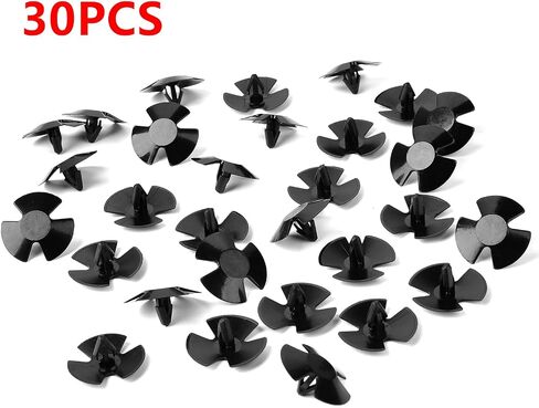30pcs Hood Insulation Retainers with Fastener Remover - for Chrysler, Jeep, Dodge, Ram - Replace OEM 4878883AA LH LHS Nylon Clip in Saudi Arabia