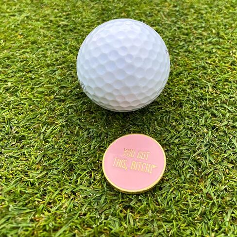 Golf Women's Ball Marker Hat Clip, Womens Golf Accessories, Magnetic Golf Ball Marker, Golf Bag Accessories in Kuwait
