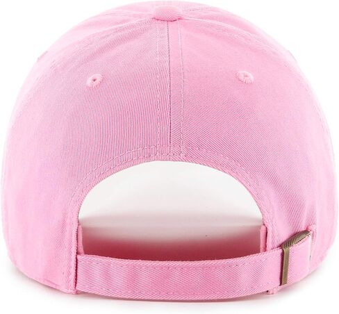 '47 New York Yankees Dad Hat Brand Pastel Clean Up Slouch Fit Strapback (Rose Pink) in Saudi Arabia