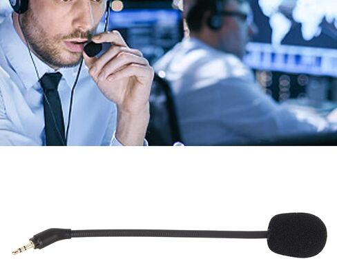 Microphone Replacement for Astro A30 Headset, 2.5mm Detachable Game Boom Microphone, Omni Directional Noise Cancelling Microphone, Plug and Play in Saudi Arabia
