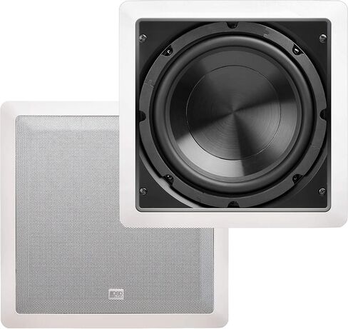 مضخم صوت جداري OSD مقاس 10 بوصات بقدرة 200 وات سهل التركيب، وشواية قابلة للطلاء IWS10 in Kuwait