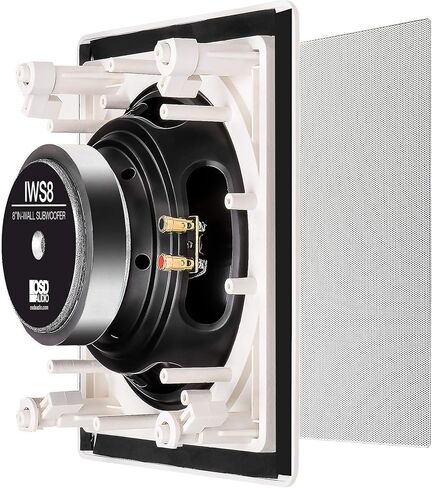 مضخم صوت جداري OSD مقاس 10 بوصات بقدرة 200 وات سهل التركيب، وشواية قابلة للطلاء IWS10 in Kuwait