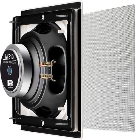 OSD 10" in Wall Subwoofer 200W Easy Install, Paintable Grill IWS10 in Saudi Arabia