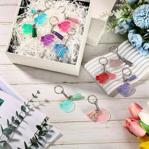 Unittype Inspirational Keychains Bulk with Tassels You're Awesome Sign Reminder Keychain for Girl Women Teacher Coworker in Saudi Arabia