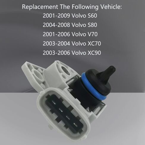 مستشعر ضغط الوقود لفولفو S60 S80 V70 XC70 XC90 استبدال 0261230110 0261230108 LR005490 LR000524 LR005493 31272730 8699449 30756097 30650015 in Kuwait