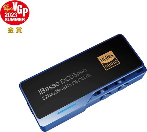 iBasso DC03Pro دونجل USB محمول DAC ومضخم سماعة الرأس مع دعم MQA (رمادي) in Saudi Arabia