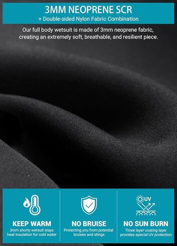 3mm Shorty Wetsuit Women - Neoprene Diving Suits Front Zip Full Body Dive Skin Rash Guard for Diving Snorkeling Surfing Swimming in Saudi Arabia