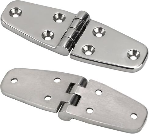 SHENGHUISS Boat Hatch Casting Hinge 316 Stainless Steel Marine Heavy Duty Door Hinges for Boat, Yacht with Screws in Saudi Arabia