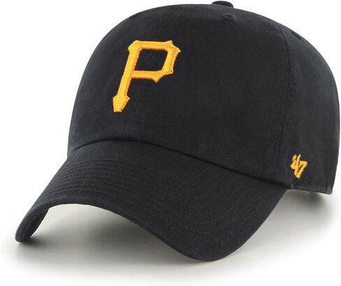 47 Pittsburgh Pirates Clean Up Adjustable Cap (Black) (For Adults) in Saudi Arabia