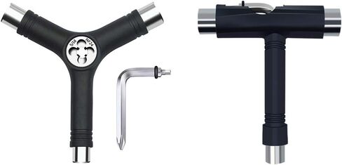 BESIY All-in-one Multi-Functional Portable Skate Tool Set of 2, T-Tool&Y-Tool for Skateboard Longboard Mini Skateboard Cruiser Scooter in Kuwait