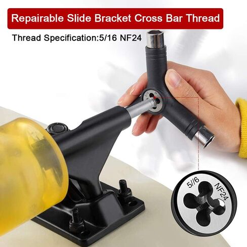 BESIY All-in-one Multi-Functional Portable Skate Tool Set of 2, T-Tool&Y-Tool for Skateboard Longboard Mini Skateboard Cruiser Scooter in Kuwait