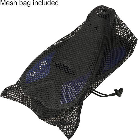 F FYJS Short Swim Fins, Travel Size Diving Flippers with Mesh Carrying Bag for Adult Men Women in Saudi Arabia