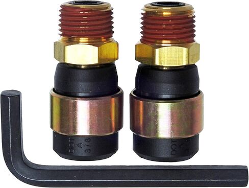 Road Superior Truck Parts Rubber Air Line Quick Repair Swivel Kit for Truck and Trailers, 1/2" NPT Fittings in Saudi Arabia