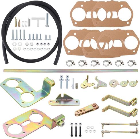 KIPA Carburetor mounting hardware linkage kit for VW Beetle T1 T4 40 44 48 IDF Carburetor Hex Bar Offset Manifold in Saudi Arabia