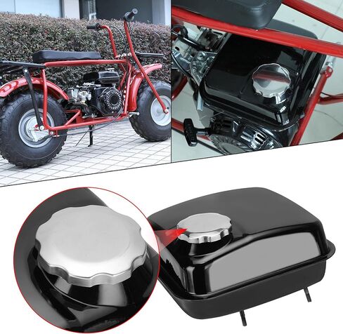 GREHUA Gas Fuel Tank Cap Metal Universal for Coleman CT200U BT200X KT196 Predator 212cc 196cc 6.5hp GX160 GX200 Baja Warrior MB165 Massimo MB200 420cc 301cc GX390 GX340 Go Kart Engine Mini Bike Parts in Saudi Arabia