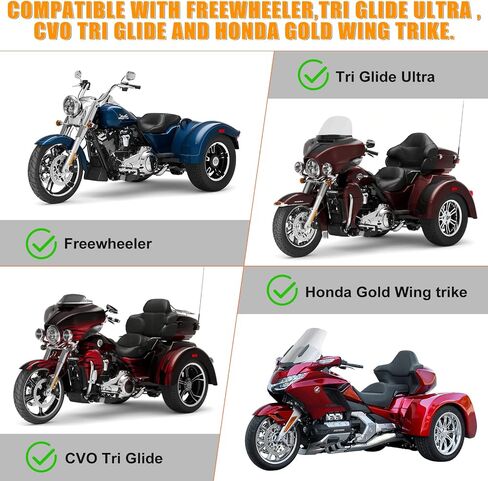 Waterproof Motorcycle Cover Replace for Harley Davidson Cruiser Models, 420D Oxford Cloth Softail, Dyna, Iron 883, Fat Boy 114, Forty-Eight, Low Rider, Sport Glide Cover for Snow Rain Protection in Saudi Arabia
