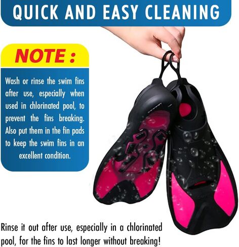 زعانف غطس TOSSFIRE للأطفال والنساء مقاس XXS in Kuwait