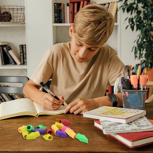 180 قطعة من Butterfunny على شكل إزميل ممحاة علوية ممحاة كبيرة لمستلزمات الدراسة المدرسية in Kuwait