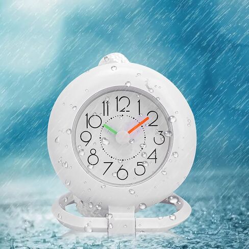 Clock, Home Decoration Fashionable Dual Use Table Clock for Study Room for Bedroom for Kitchen for Living Room(White) in Kuwait