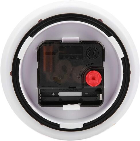 Clock, Home Decoration Fashionable Dual Use Table Clock for Study Room for Bedroom for Kitchen for Living Room(White) in Kuwait