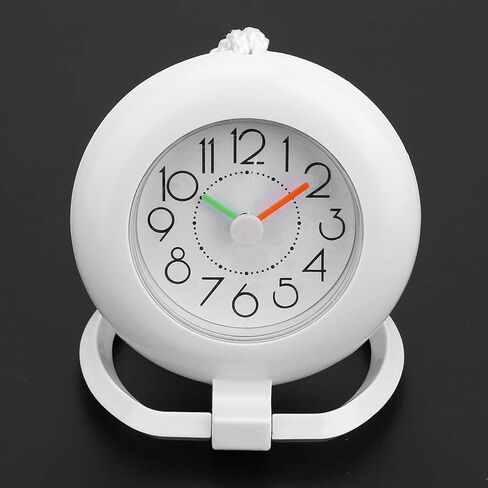 Clock, Home Decoration Fashionable Dual Use Table Clock for Study Room for Bedroom for Kitchen for Living Room(White) in Kuwait