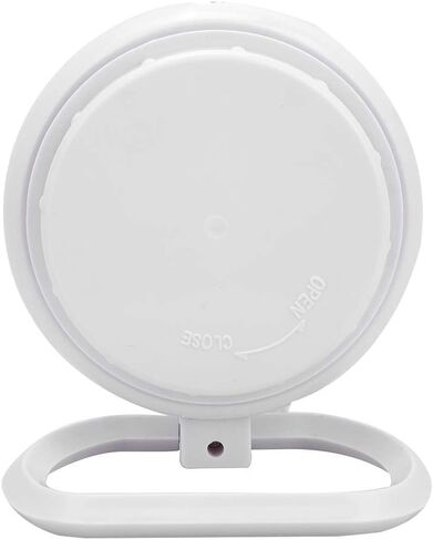 Clock, Home Decoration Fashionable Dual Use Table Clock for Study Room for Bedroom for Kitchen for Living Room(White) in Kuwait