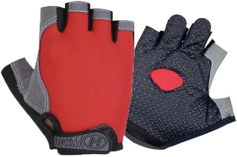 WULI Cycling Gloves Half Finger Men's and Women's Fitness Gloves for Cycling, Breathability, Anti Slip Yoga Equipment, Anti cocooning, Wrist Protection Thickened Palm in Saudi Arabia