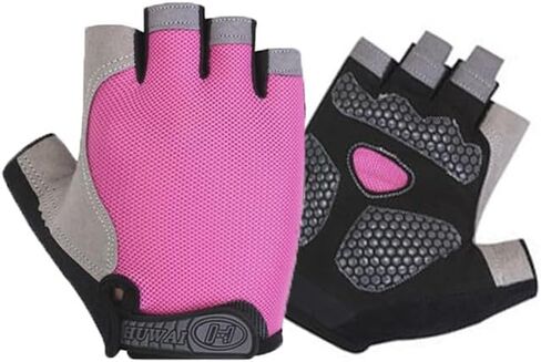 WULI Cycling Gloves Half Finger Men's and Women's Fitness Gloves for Cycling, Breathability, Anti Slip Yoga Equipment, Anti cocooning, Wrist Protection Thickened Palm in Saudi Arabia