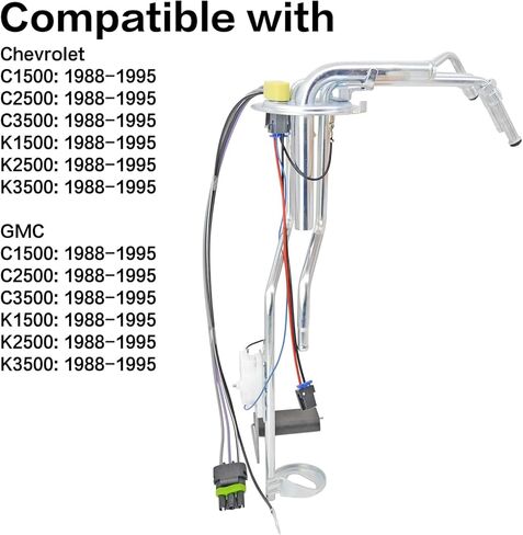 وحدة إرسال خزان الوقود FG01A متوافقة مع 1988-1995 Chevy GMC C1500 C2500 C3500 K1500 K2500 K3500 4.3L 5.0L 5.7L 7.4L 692 000. in Kuwait