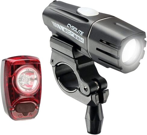 Cygolite Streak 450 Lumen Headlight & Hotshot SL 50 Lumen Tail Light USB Rechargeable Bike Light Combo Set in Saudi Arabia