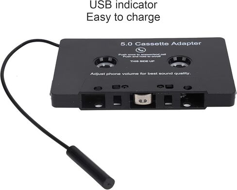 Cassette Adapter, Car Audio Cable Tape Player Adapter 5.0 Cassette Adapter in Saudi Arabia