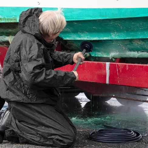 غطاس إفشل ذو كأس دائري دائري لمحرك القارب مع مجموعة أدوات شطف خرطوم - تنظيف المحرك الداخلي البحري in Kuwait