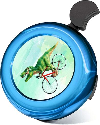 Kid's Bike Bell Vintage Classic Aluminum Alloy Bicycle Bell Loud Crisp Sound Bike Horns Unicorn Cycling Bell Handlebars Bell for Bike Blue Bicycle Bell for Adults Girls Boy in Saudi Arabia