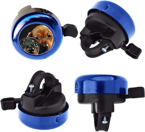 جرس دراجة للأطفال كلاسيكي من سبائك الألومنيوم جرس دراجة بصوت عالٍ ونقي أبواق الدراجة يونيكورن جرس مقود الدراجة جرس للدراجة جرس دراجة أزرق للبالغين البنات والأولاد in Kuwait