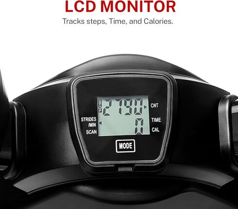 CURSOR FITNESS Twist Steppers للتمرين، درج صغير، آلة خطوة مكتبية مع أشرطة مقاومة مزدوجة للتمرين المنزلي in Kuwait