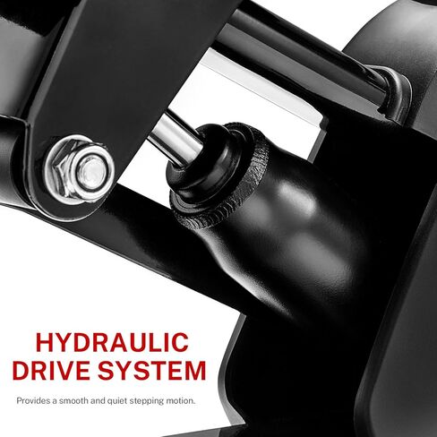 CURSOR FITNESS Twist Steppers للتمرين، درج صغير، آلة خطوة مكتبية مع أشرطة مقاومة مزدوجة للتمرين المنزلي in Kuwait