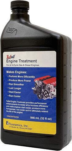 Engine Treatment, 8 oz. Bottle - Produce More Power, Start Easier, Last Longer, Run Smoother for Gas and Diesel Engines in Saudi Arabia