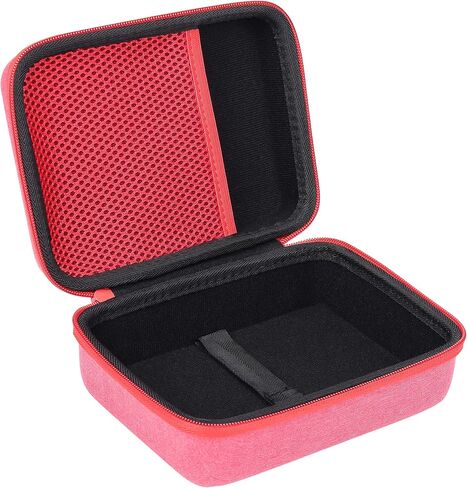 حقيبة حمل صلبة بديلة من co2CREA لدواسة معالج Zoom FOUR Bass Guitar متعددة التأثيرات (Zoom G1X B1X A1X FOUR حافظة جيتار، حافظة حمراء) in Saudi Arabia