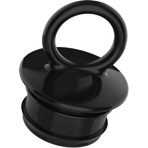 Sxkxm Push-in Boat Drain Plugs for 1-1/2" Livewell Drain Thru-Hull Drains, 1.5 inchs Live Well T-H Marine Drain Plug, Boats Scuppers Parts Replacement Boat Drain Plug Stopper Accessories (4 Pack)