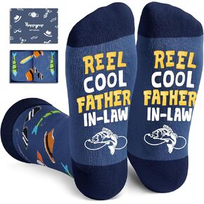 HAPPYPOP Dark Blue Reel Cool Gifts - Funny Gifts For godfather step dad, in law gifts, son in law cousin Gift Ideas