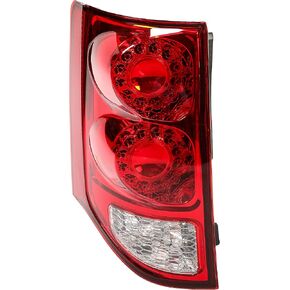 Kojem Right Tail Light Compatible with 2011-2020 Dodge Grand Caravan Replacement for P/N 5182534AE CH2801199 Rear Brake Lamp Taillight Tail Lamp w/Bulbs