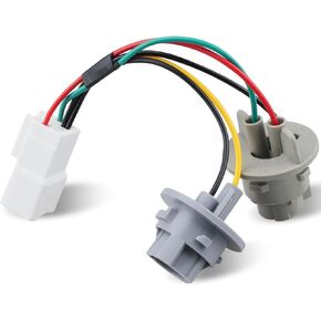 Tail Light Socket Wire Harness with Light Bulb Fit for Kia Forte 2014 2015 2016 Replace 92470-A7000 92470A7000
